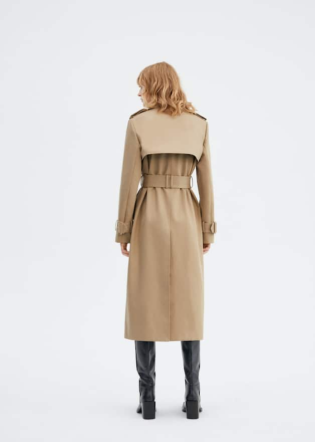 Water-repellent premium trench coat - Laurel Morgan