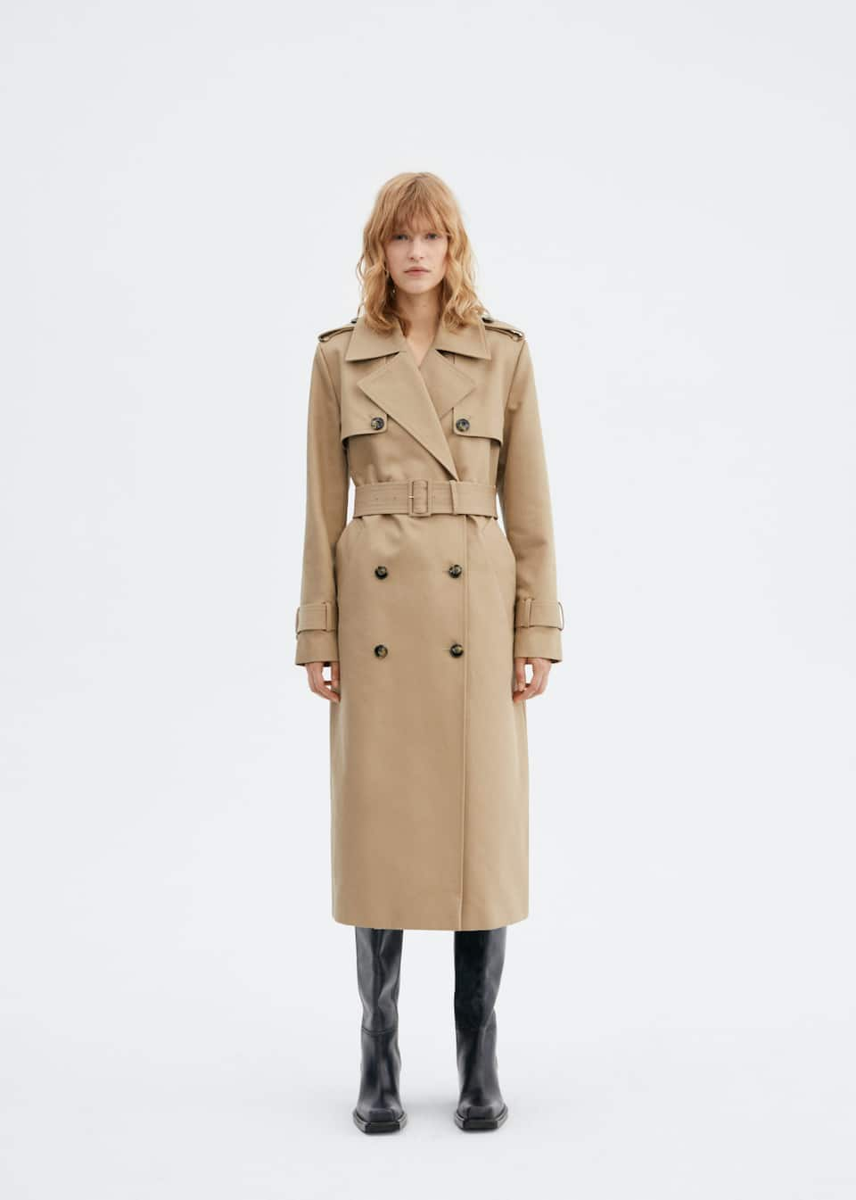 Water-repellent premium trench coat - Laurel Morgan