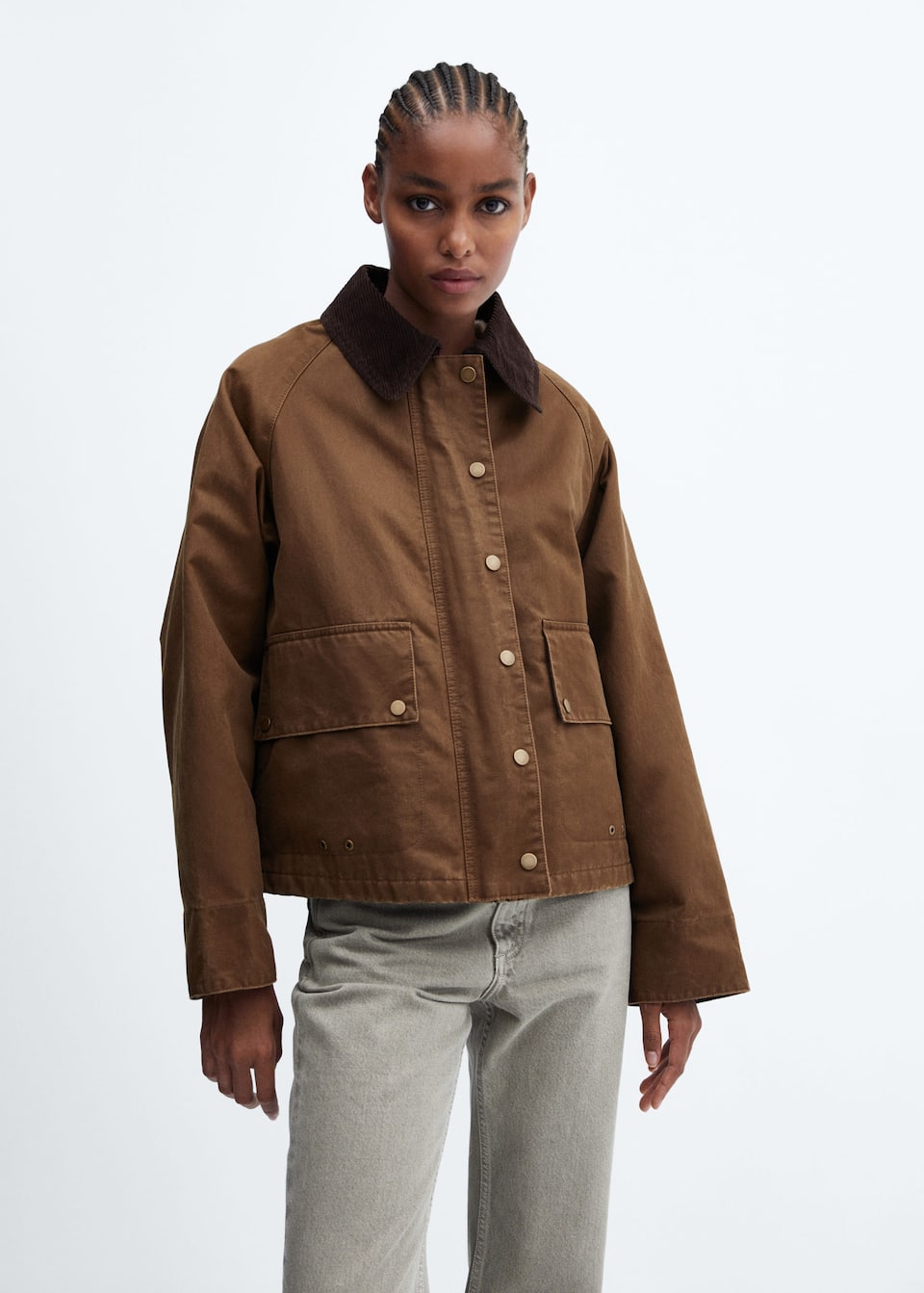 Waxed-effect parka - Laurel Morgan