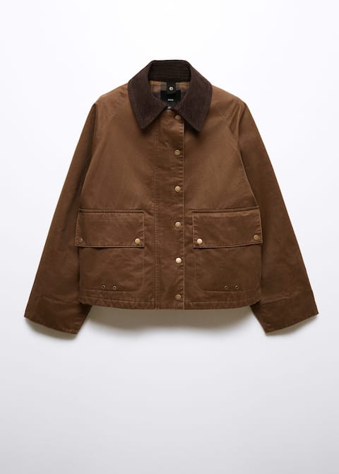 Waxed-effect parka - Laurel Morgan