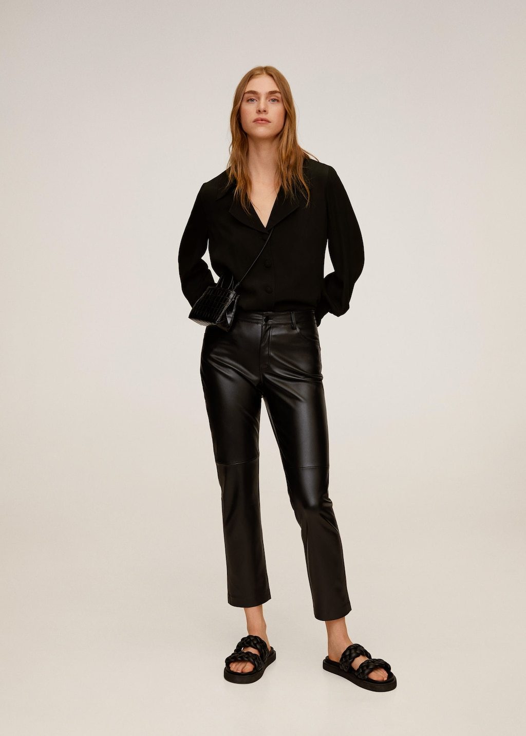 Wide lapel blouse - Laurel Morgan