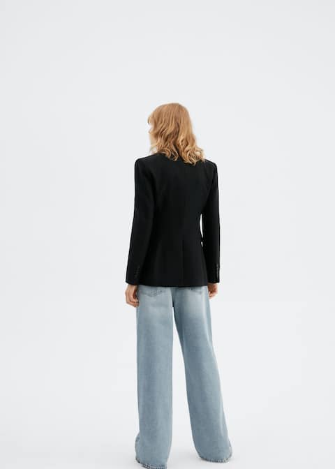 Wideleg mid-rise jeans - Laurel Morgan