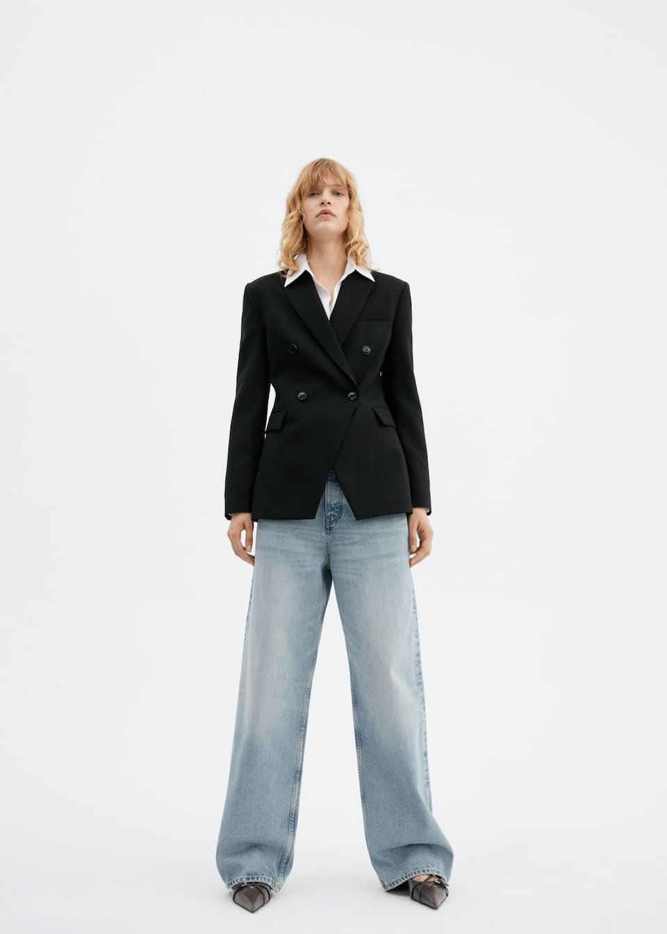 Wideleg mid-rise jeans - Laurel Morgan