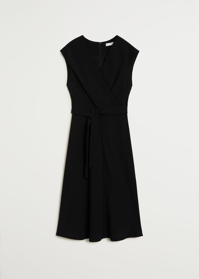 Wrap neckline dress - Laurel Morgan