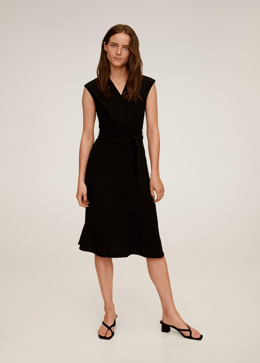 Wrap neckline dress - Laurel Morgan