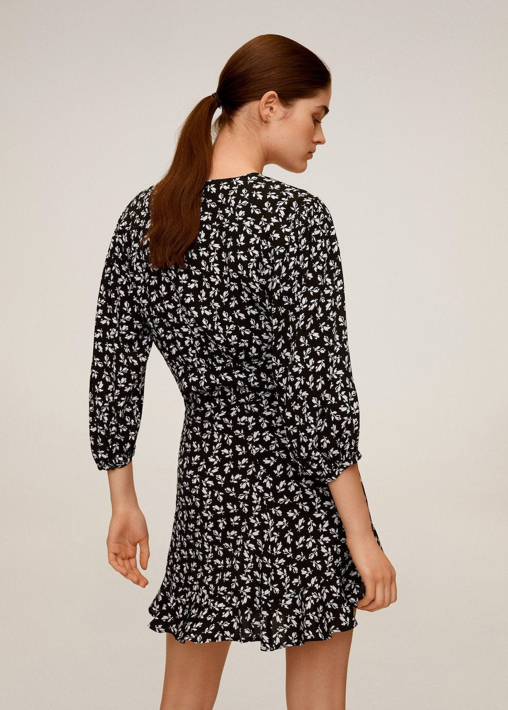 Wrap printed blouse - Laurel Morgan