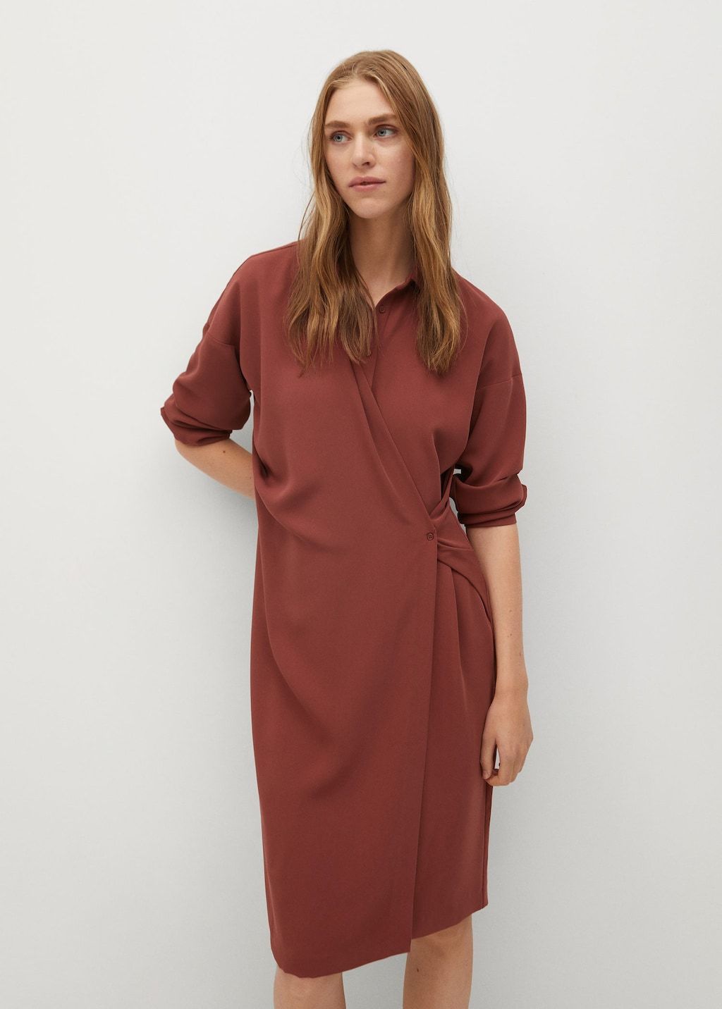 Wrap shirt dress - Laurel Morgan