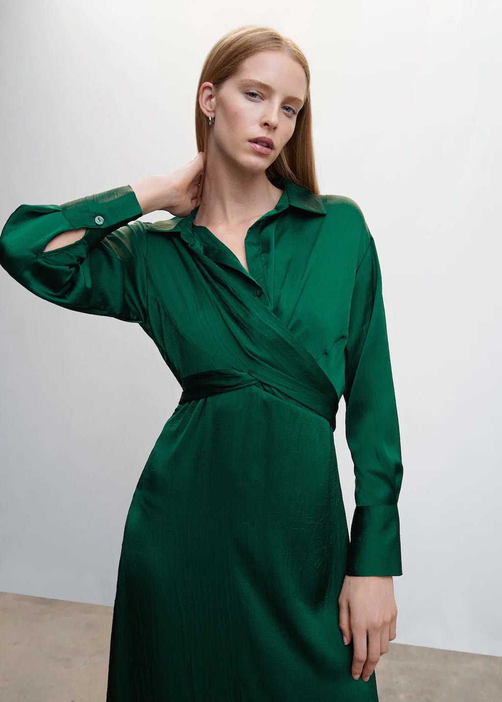 Wrap shirt dress - Laurel Morgan