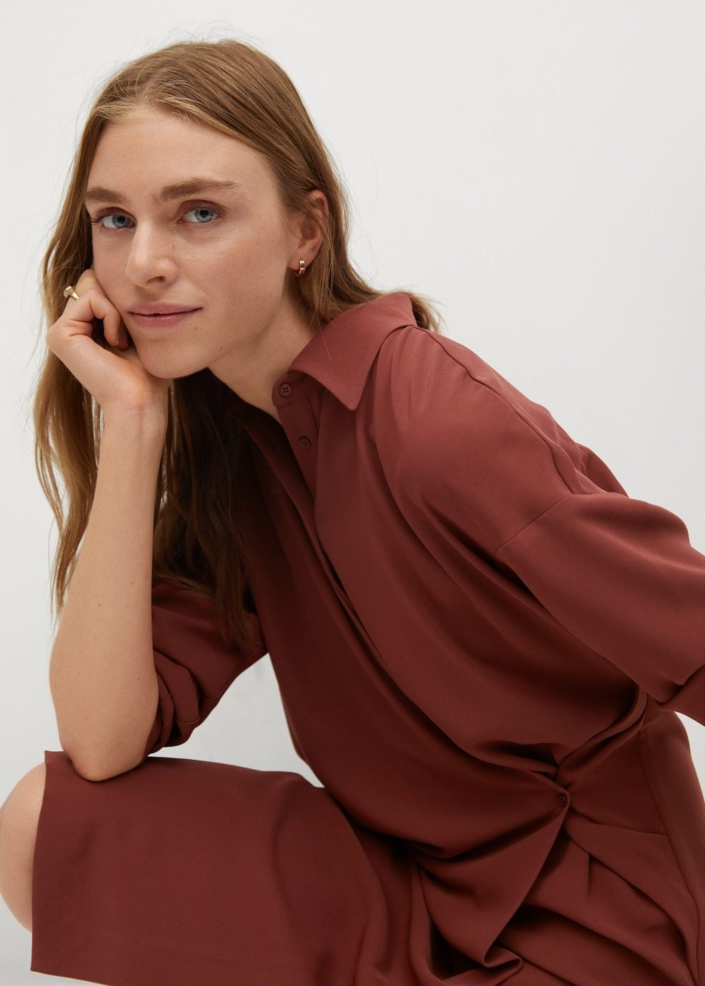 Wrap shirt dress - Laurel Morgan