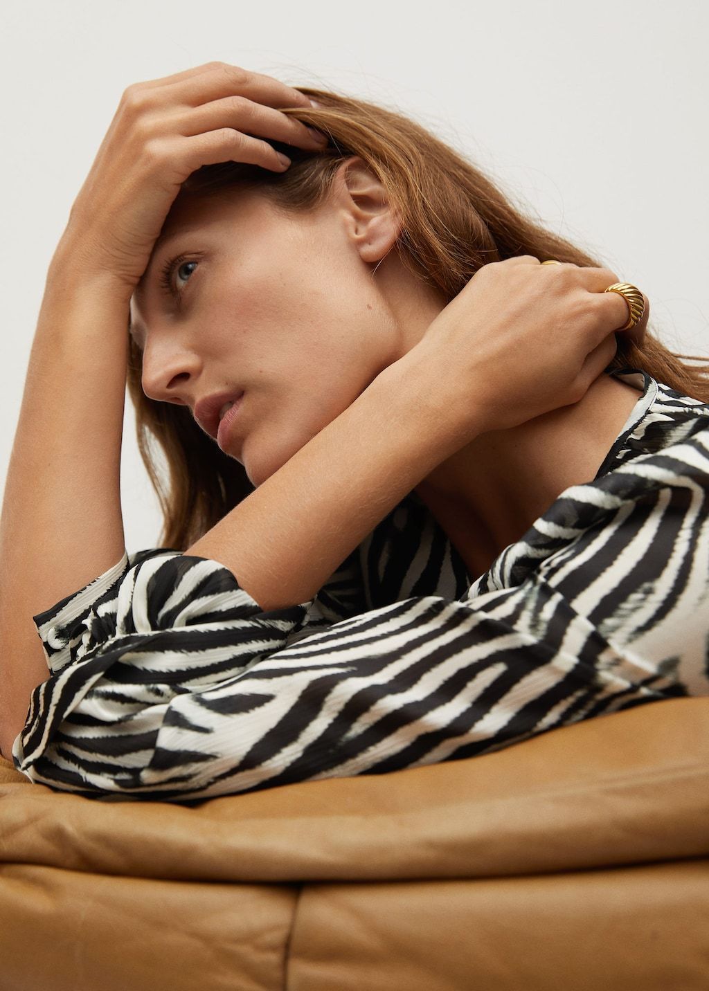 Zebra print blouse - Laurel Morgan