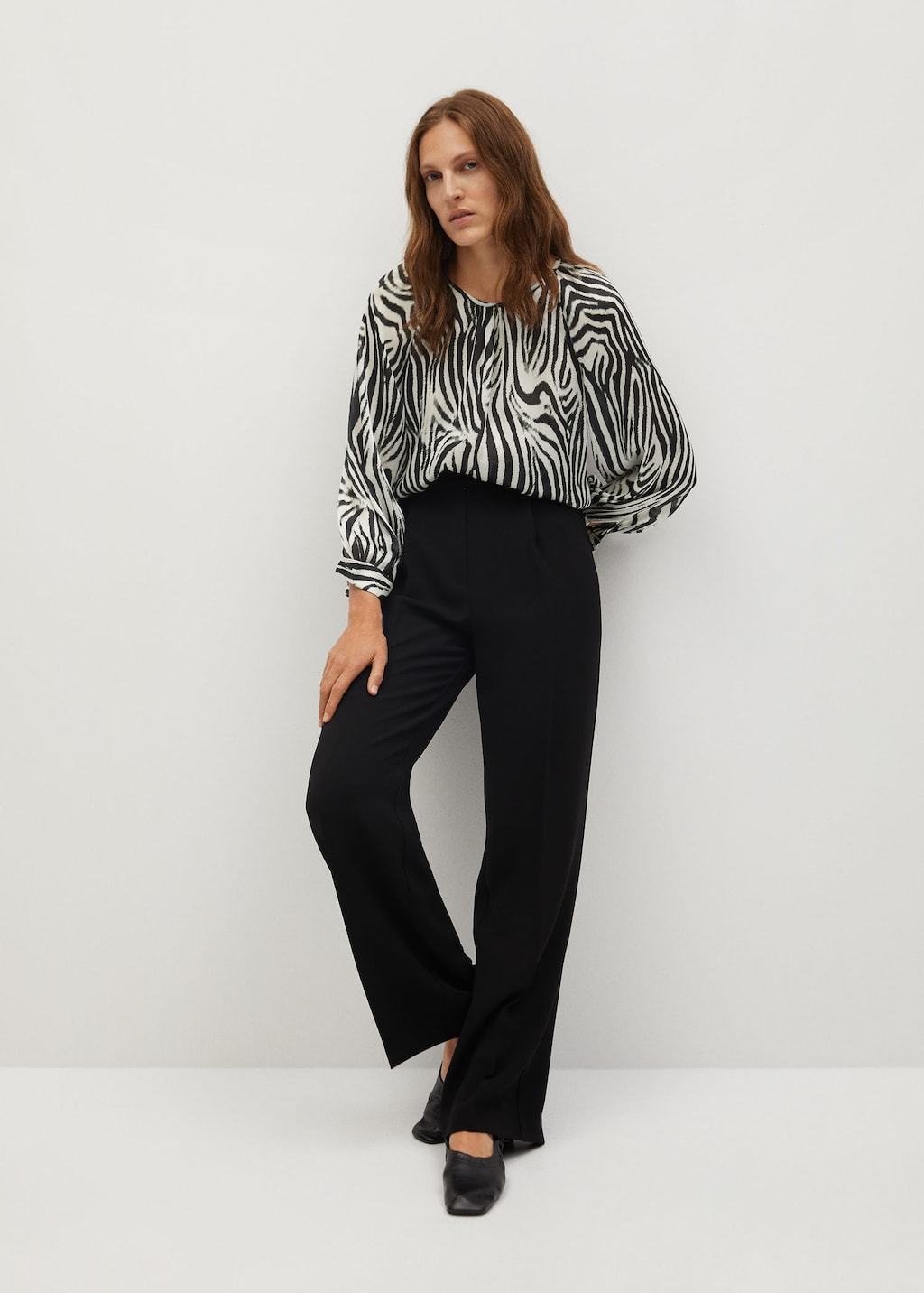 Zebra print blouse - Laurel Morgan