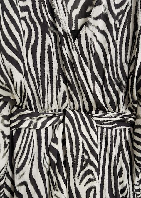 Zebra printed dress - Laurel Morgan