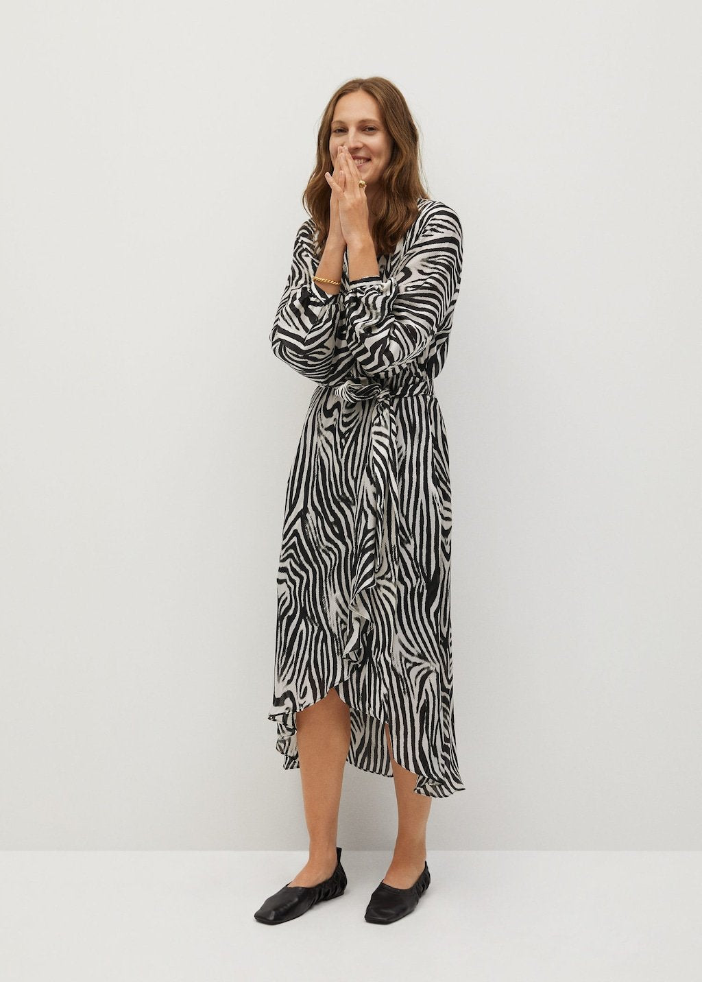 Zebra printed dress - Laurel Morgan