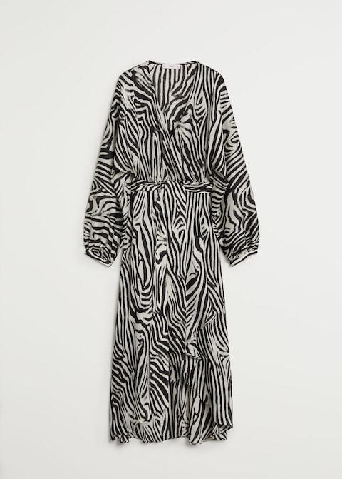 Zebra printed dress - Laurel Morgan