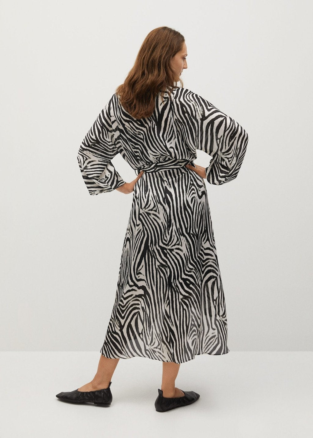 Zebra printed dress - Laurel Morgan